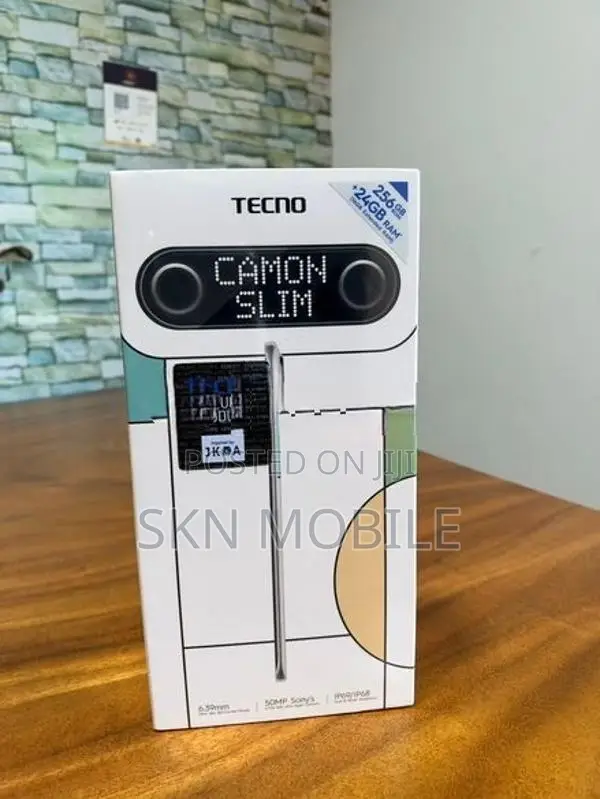 Tecno Camon slim 8GB 256GB (Brand New)