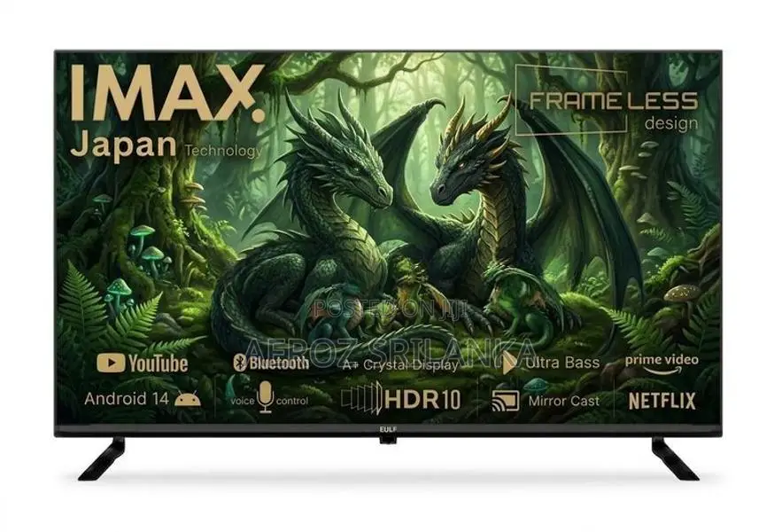IMAX 85'' Ultra HD 4K Smart Android Tv with Bluetooth