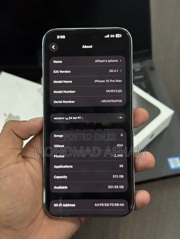 Apple iPhone 15 Pro Max (Used)