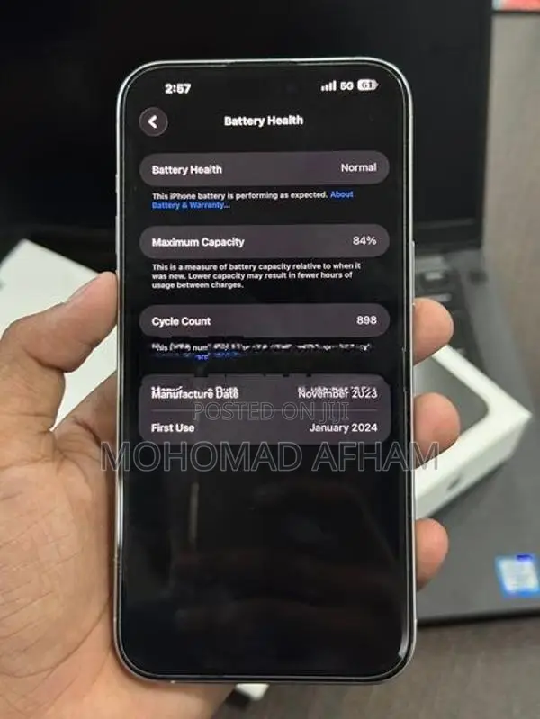 Apple iPhone 15 Pro Max (Used)