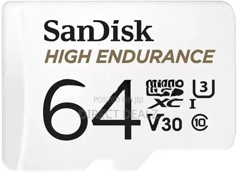 SanDisk 64GB High Endurance microSD Card