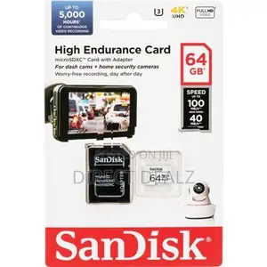 SanDisk 64GB High Endurance microSD Card