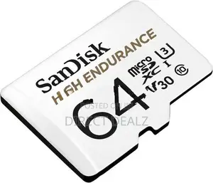 SanDisk 64GB High Endurance microSD Card
