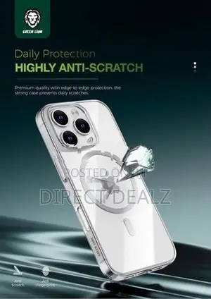 Green Lion Magsafe Delgado Case For iPhone 16 Pro Max