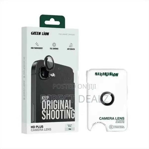 Green Lion HD Plus Camera Lens for iPhone 16E