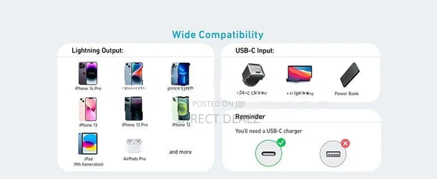 Anker 322 USB-C to Lightning Cable