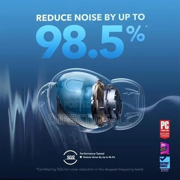 Anker Liberty 4 NC Wireless Noise Cancelling Earbuds.
