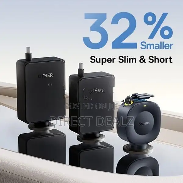 Baseus PrimeTrip VR2 30W Car Charger with Retractable Type-C Cable.