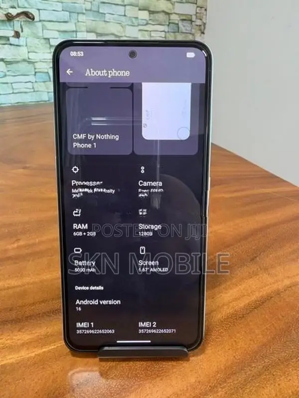 NOTHING Phone 1 6GB 128GB 5G (Used)