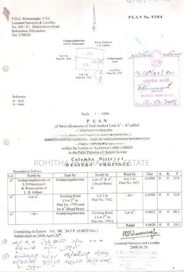 Land For Sale in Kottawa