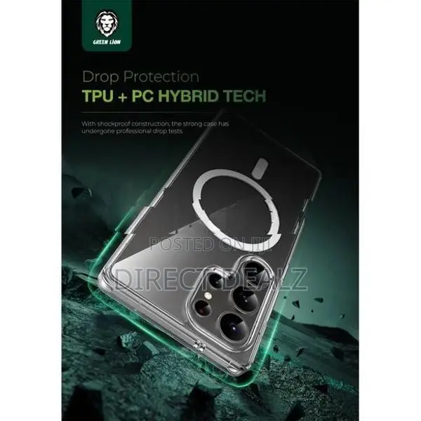 Green Lion MagSafe Crystal Clear for Galaxy S25 Ultra