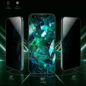 Green Lion Steve Privacy Tempered For iPhone 16 Pro Max