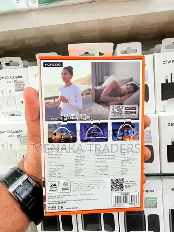 Porodo Trackfit Pro Fitness Tracker