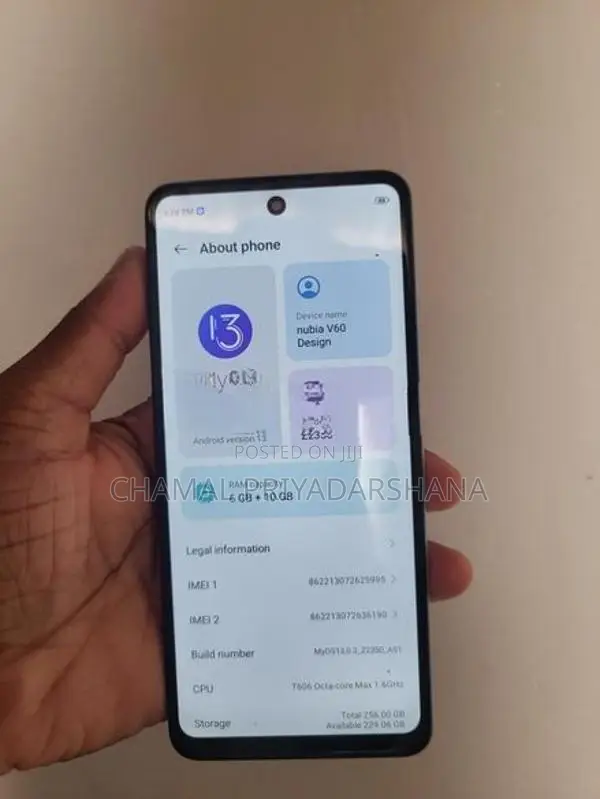ZTE Nubia V60 (Used)