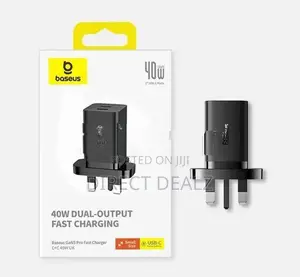 BASEUS 40W Pro Dual Type-C Charging Adapter