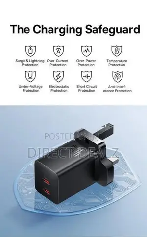 BASEUS 40W Pro Dual Type-C Charging Adapter