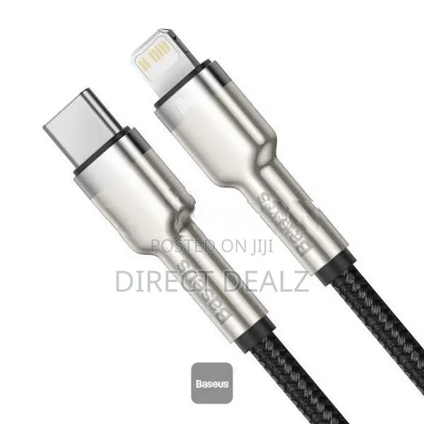 Baseus Cafule Metal Series 20W Type-C to Lightning Data Cable - 2M