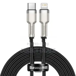 Baseus Cafule Metal Series 20W Type-C to Lightning Data Cable - 2M