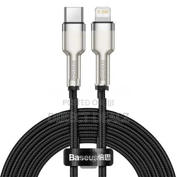 Baseus Cafule Metal Series 20W Type-C to Lightning Data Cable - 2M