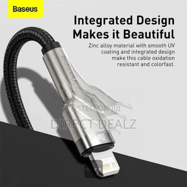 Baseus Cafule Metal Series 20W Type-C to Lightning Data Cable - 2M