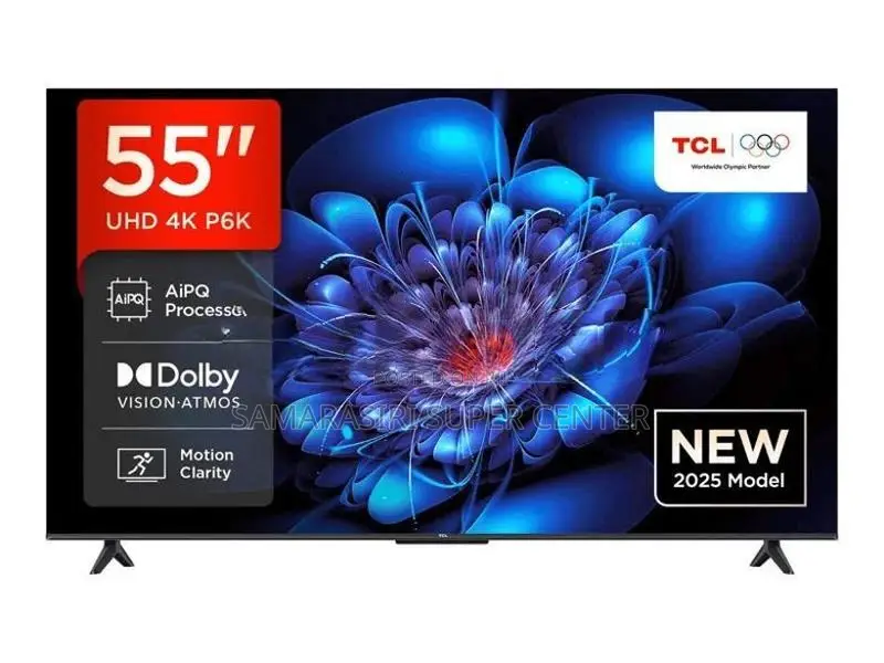 55" 4K UHD Google TV TCL