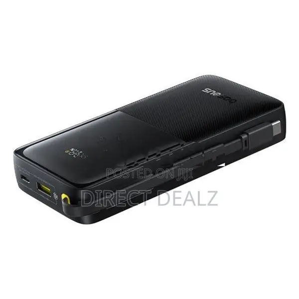 Baseus Bipow 2 20W 20000 Power Bank with Built-in Type C Cable