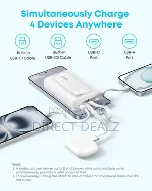 Anker Zolo 35W 10000mAh Power Bank - A1680H12