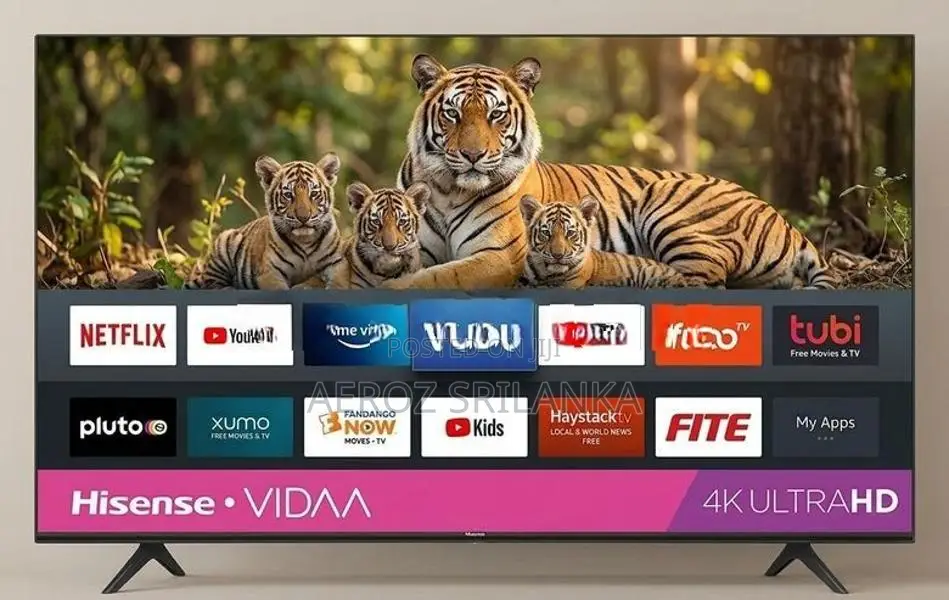 Hisense 43'' 4K Ultra HD Smart VIDAA TV with Voice Control