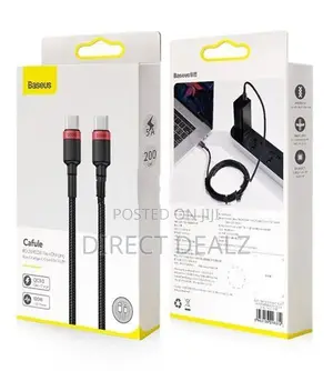 BASEUS 100W Cafule Series Type-C PD 2.0 5A Flash Charge Cable