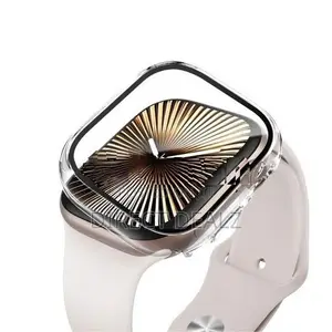 Green Lion Guard Plus PC Case for Apple Watch 46MM – Clear