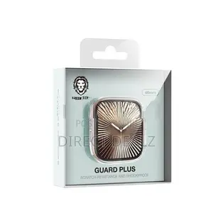 Green Lion Guard Plus PC Case for Apple Watch 46MM – Clear
