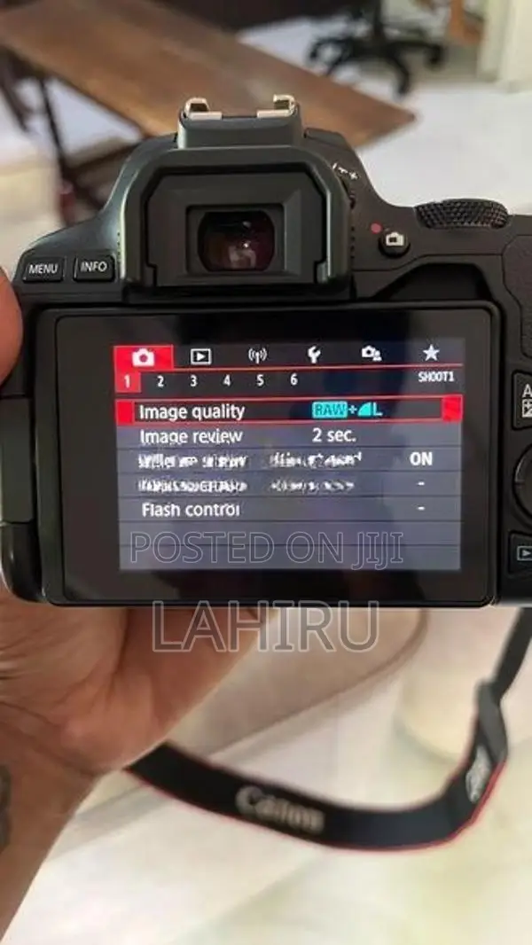 Canon 250D 4K Camera