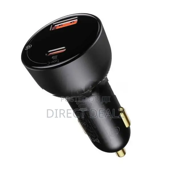 Baseus 100W Superme Digital Display PPS Dual Ports Car Charger