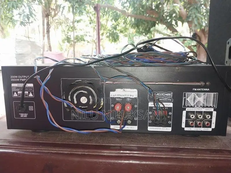 12 Inch Dual Top Speaker Box With Amplifier