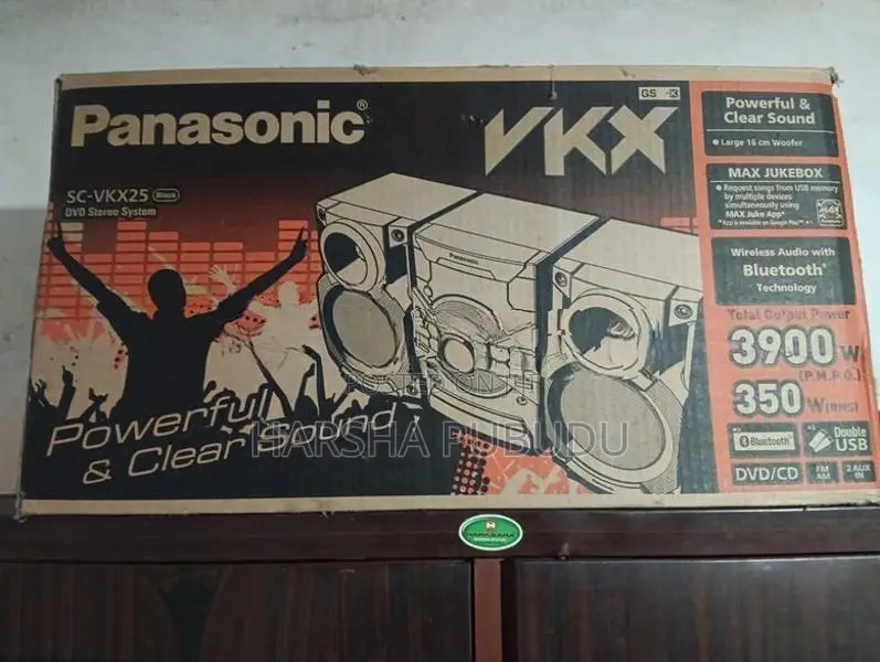 Panasonic SC-VKX25 3900W Bluetooth DVD Stereo System