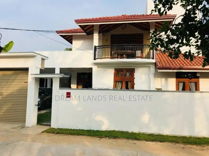 Two story stand a lone house for rent Ekala rd Ja-ela