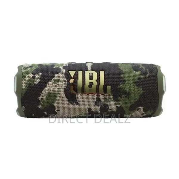 JBL Flip 7 Portable Speaker - Black, Blue & Squad