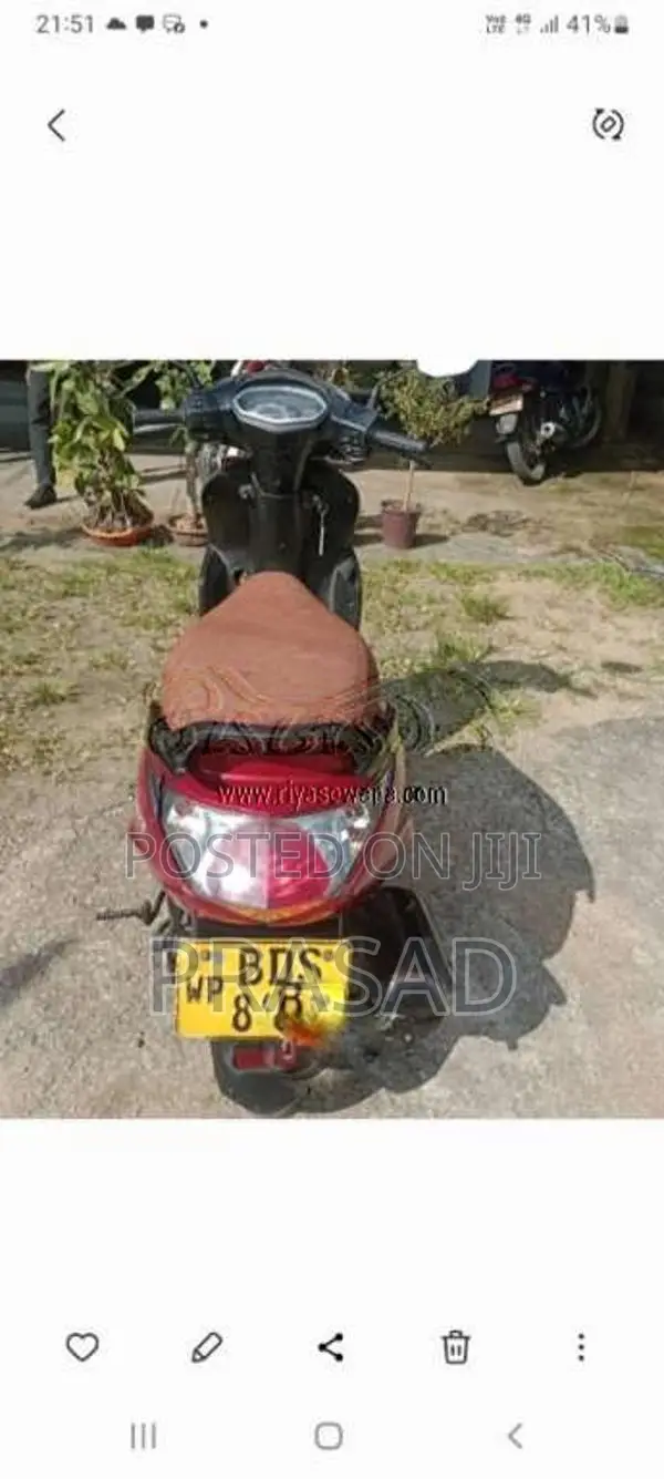 Hero Pleasure 2015 Motorbike (Used)