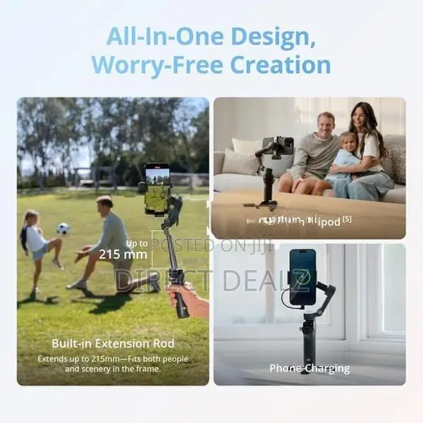 DJI Osmo Mobile 8P Advanced Tracking Combo
