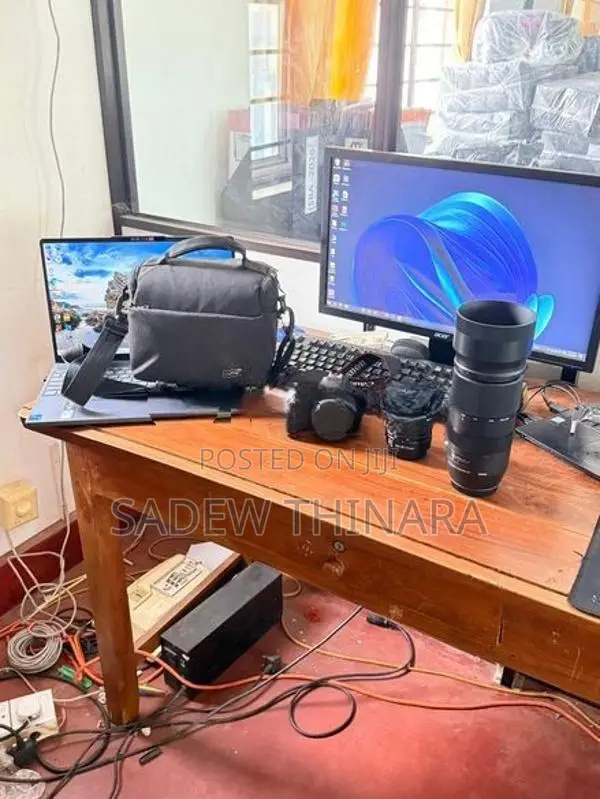 250d Canon Camare With 100-400lens Sigma
