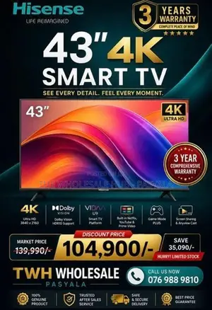 Hisense Smart TV 4K UHD
