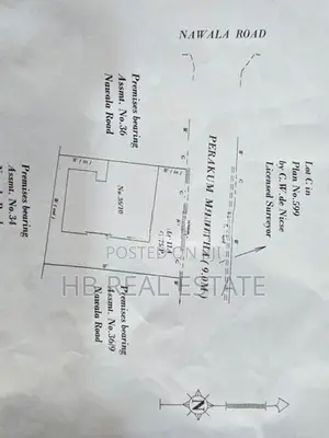 16.75 Perches Residential Land Valley for Sale Nawala