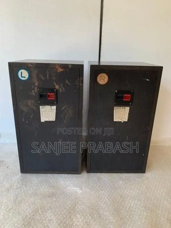 Diatone 3-Way Bookshelf Speaker Pair - 10 Inch Woofer Made In Japan