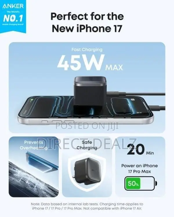 Anker Nano 45W Charger with USB-C Cable