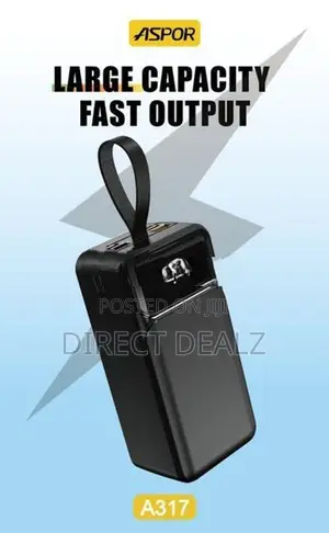 Aspor A317 22.5W 30000mAh Fast Charging Power Bank
