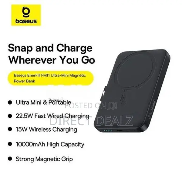 Baseus EnerFill FM11 22.5W 10000mAh Magnetic Power Bank