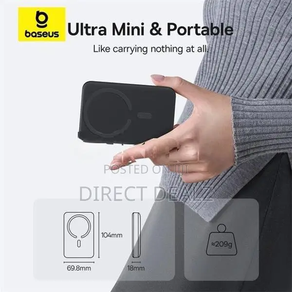 Baseus EnerFill FM11 22.5W 10000mAh Magnetic Power Bank