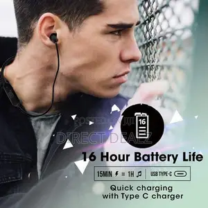 JBL Tune 125BT Wireless Neckband Earphones with Mic