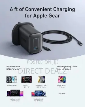 Anker 100W Nano Charger with USB-C Cable
