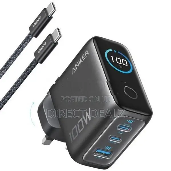 Anker 100W 3 Ports Smart Display Charger - B121B